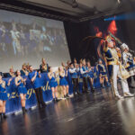 Die Schiwa Tanzformation auf der großen Karnevalssitzung – Prinzengarde Blau – Gelb Solingen – Ohligs 1936 e.V.