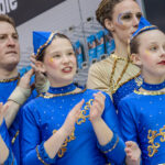 Die Schiwa Tanzformation, Schiwa Kids und Schiwa Minis beim Aufwiegen 2024 im Hofgarten