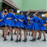Die Schiwa Kids beim Aufwiegen 2024 im Hofgarten