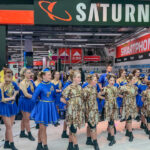 Schiwa Tanzformation, Schiwa Kids und Schiwa Minis beim Aufwiegen 2024 im Hofgarten
